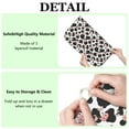thumbnail image 6 of White Cow Black Spot Pattern Dish Drying Mat for Kitchen 1 Pack, Ultra Absorbent Microfiber Dishes Drainer Mats,16"x18", 6 of 6