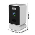 thumbnail image 3 of up to 70% off karymi Indoor High-definition Is Also WIFI Mobile Phone Interconnection 1080P 360 Degree Rotating Voice Intercom Elderly and Baby Monitoring Camera Birthday Gifts Today Deals, 3 of 6