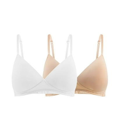 Clearance!Uooqdmx Bras for Women Sexy Lingerie for Women Inbarely Bralette Unlined Bra No Underwire Sexy Comfortable Everyday Women s Lingerie  Sleep & Lounge Blue(2PC) E