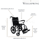 thumbnail image 2 of Silla De Ruedas Ligera Para Traslado Plegable Con Freno Compacta Portátil, 2 of 9