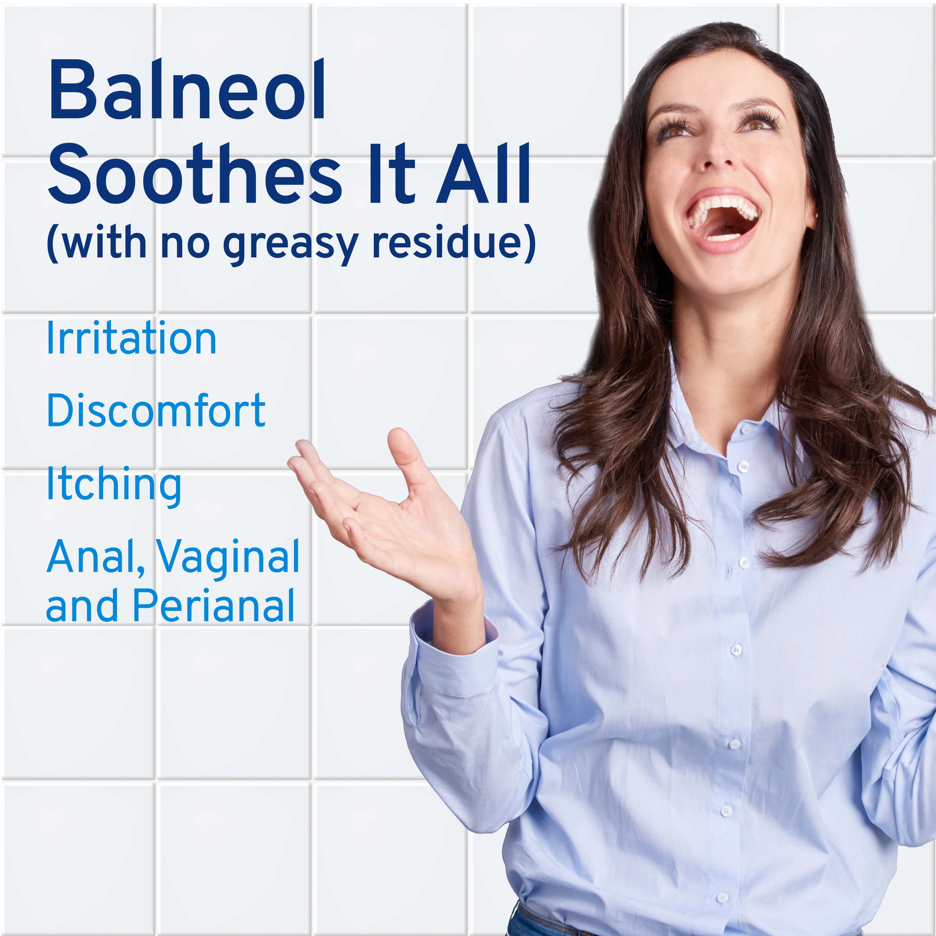 Balneol Hygienic Cleansing Lotion, Soothing Relief for Sensitive Areas, Pack of 3