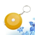 thumbnail image 3 of Kuyiluo Tape Measure Mini Mini Tape Measure Portable High Precision Tape Measure With Ring for Home Outdoor (Orange, 1.5m), 3 of 10