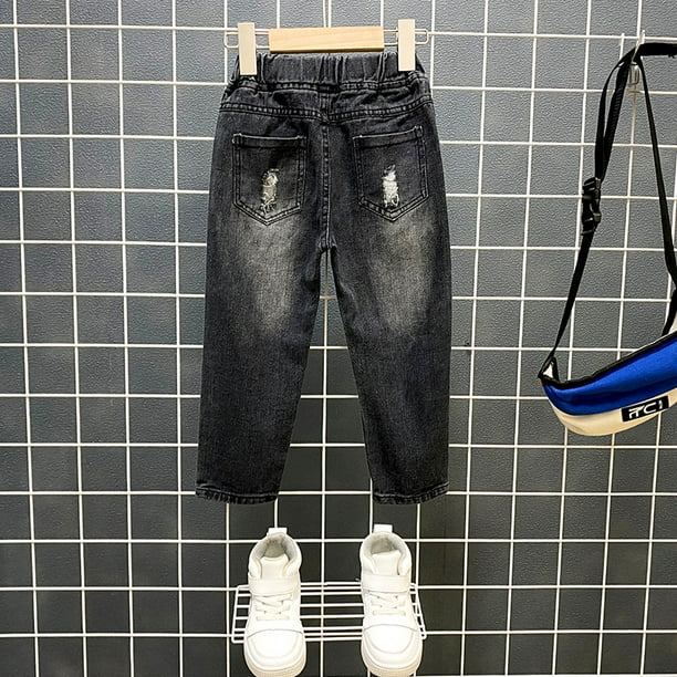 Black ripped best sale jeans for toddlers