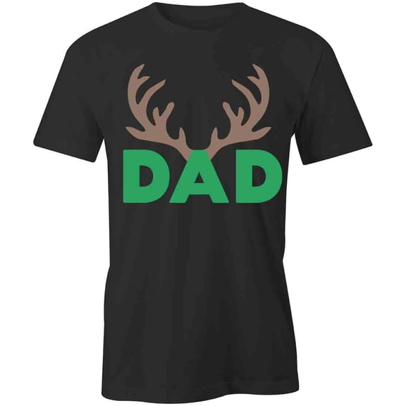 Dad Reindeer T-Shirt | White Tee Gift