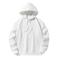 thumbnail image 1 of Wyzesi Fall Sweatshirts for Men Embroidered Male Solid Color Hooded Long Sleeved Pullover Sweatshirt, 1 of 7