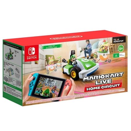 Mario Kart Live Home Circuit, Luigi Set Edition, Nintendo Switch, (Console Not Included), 10004631