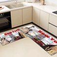 thumbnail image 5 of Floral Kitchen Rugs Sets of 3, Non Slip Kitchen Rugs and Mats Washable Farmhouse Kitchen Rugs Floral Kitchen Floor Mat Carpet Runner Rugs for Hallway Laundry Room, 5 of 12