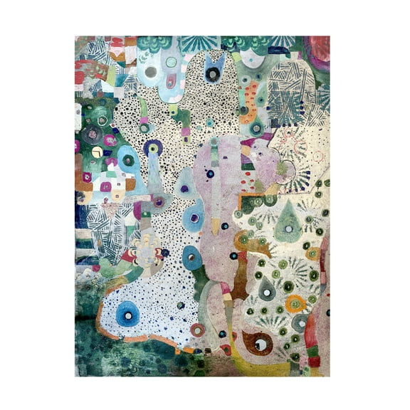 Trademark Fine Art Alise Loebelsohn Mirrors and Space Canvas Wall Art