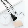 thumbnail image 5 of Bell Urn Necklaces for Ashes for Women Men Cremation Jewelry Keepsake Memorial Locket Urn Pendant Necklace for Human Ashes, 5 of 8