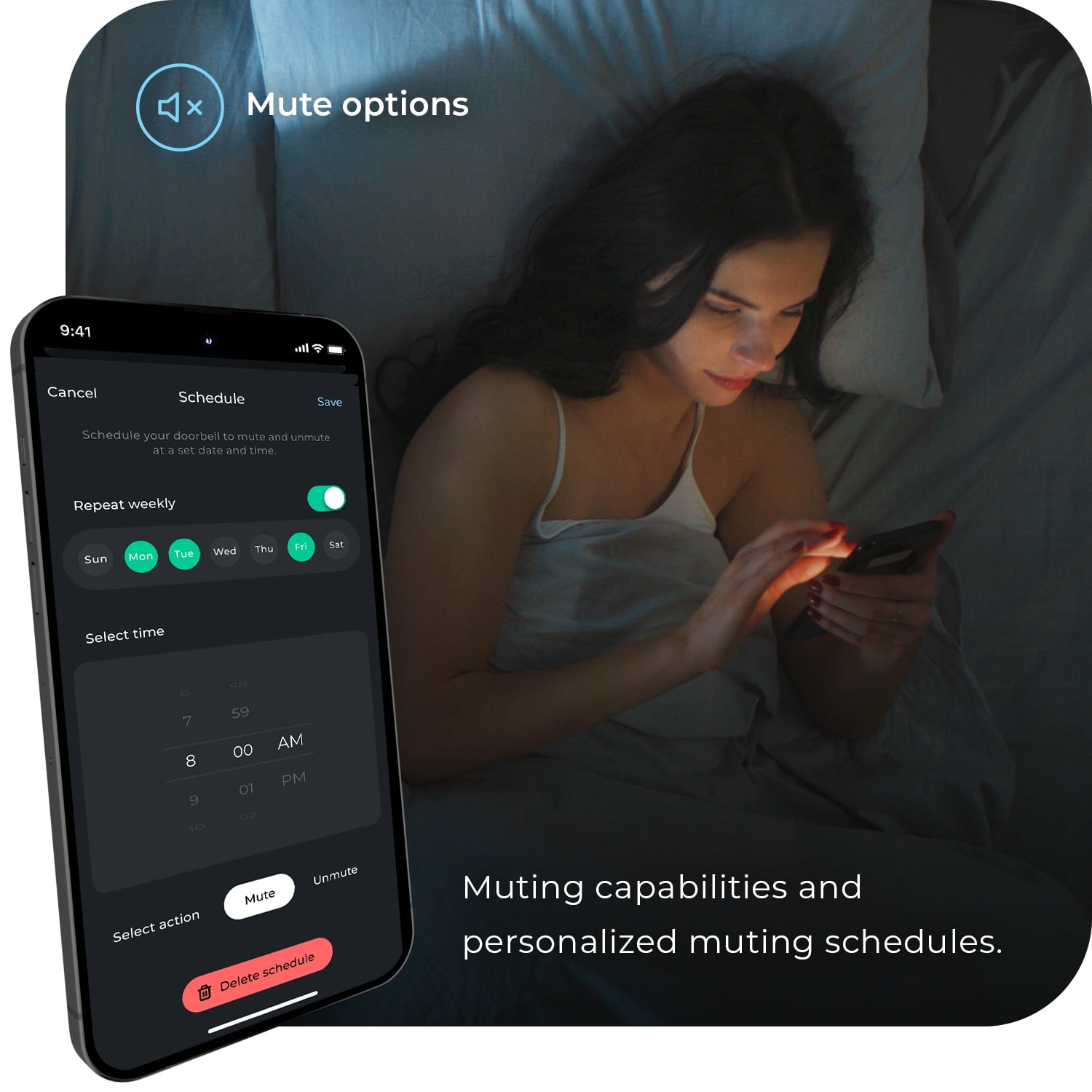 Heath Zenith Heath Zenith Black Plastic Wired Smart Motion Detection Doorbell Kit