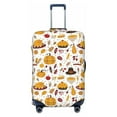thumbnail image 2 of Goofa Thanksgiving Pattern Luggage Covers For Suitcase,Suitcase Cover Protector Fit 18-32 Inch Luggage-Large, 2 of 9