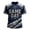 Navy #57, variant on Game Day Shirt for Men Football Season Print Striped Short Sleeve Crew Neck Sports Fan Graphic Jersey Army Green M