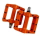 thumbnail image 3 of Sonducket Pack de 2 pedales de bicicleta a prueba de golpes Pedal de bicicleta 9/16 pulgadas sellado ciclismo montar soporte plataforma taco Ciclismo Naranja, 3 of 6