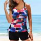 thumbnail image 2 of Conjunto de ropa de playa con relleno de realce para mujer con estampado de Bikini cómodo OAVQHLG3B Store  lin121212, 2 of 4