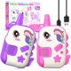 thumbnail image 1 of Walkie Talkies ComedyFun, unicornio recargable, para niñas de 3 a 8 años, 1 of 8
