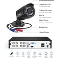 thumbnail image 3 of Restored ZOSI 3K Lite Home Security Camera System,8CH Outdoor Indoor,AI Human/Vehicle Detection,Night Vision,H.265+ 5MP Lite 8 Channel CCTV DVR,8pcs 1080P 1920TVL Surveillance Bullet Cameras (Refurbished), 3 of 9