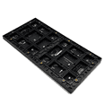 thumbnail image 5 of 4Pcs P2.5 Indoor Full Color LED LED Display Unit Board HUB75 320x160mm 128x64 Pixels SMD RGB P2.5 LED Screen Panel,4 x LED Display Unit Board 4 cord 4 x cable,Black, 5 of 5