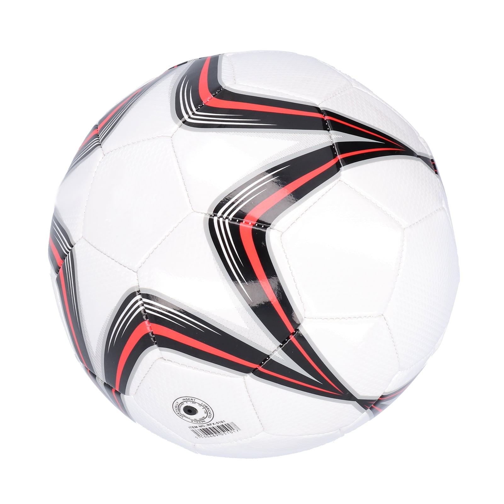 Suodoka Size 5 Soccer Ball Machine Stitched Explosion-Proof Training Games Ball For Teen And Adult Outdoor Match Practice Uninflated (8.66 inches / 22 cm)