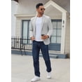 thumbnail image 5 of COOFANDY Men's Casual Blazer Regular Fit Lightweight Two Button Sport Coat Suit Jacket, 5 of 5