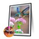 thumbnail image 1 of Cuadros Decorativos 5D DIY Diamante Pintura Colibrí en Flor Taladro Cuadrado Completo (30x40CM) Sywqhk Nuevos Originales, 1 of 1