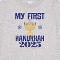 thumbnail image 4 of Inktastic 2025 Babys My 1st Hanukkah Boys or Girls Baby T-Shirt, 4 of 5