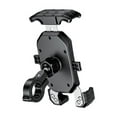 thumbnail image 2 of Versatile Motorcycle Phone Mount, Quick Hold Shuriken Design Ensures One-handed Operation And Universal Compatibility For Bikes, Motorcycles, ATVs, UTVs, Lawnmowers, Scooters, 2 of 5