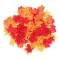 thumbnail image 3 of 300 Pcs Fall Leaves Decor Outdoor Simulated Maple Leaf Props Cafe Decorations, 3 of 8