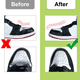 thumbnail image 4 of 2 pares de zapatos antiarrugas, protector contra pliegues, reductor de la caja del dedo del pie, evita las muescas de los pliegues de los zapatos Xemadio WMZL-1512-1, 4 of 7