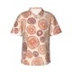 thumbnail image 1 of Balery Mushrooms2 Camisas hawaianas de manga corta para hombre, camisas playeras de corte holgado, camisas de vacaciones con botones,3X-Large, 1 of 7