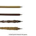 thumbnail image 3 of Juego de 4 bolígrafos con varita mágica de Harry Potter - Varitas Voldemort Hermione Dumbledore, 3 of 5