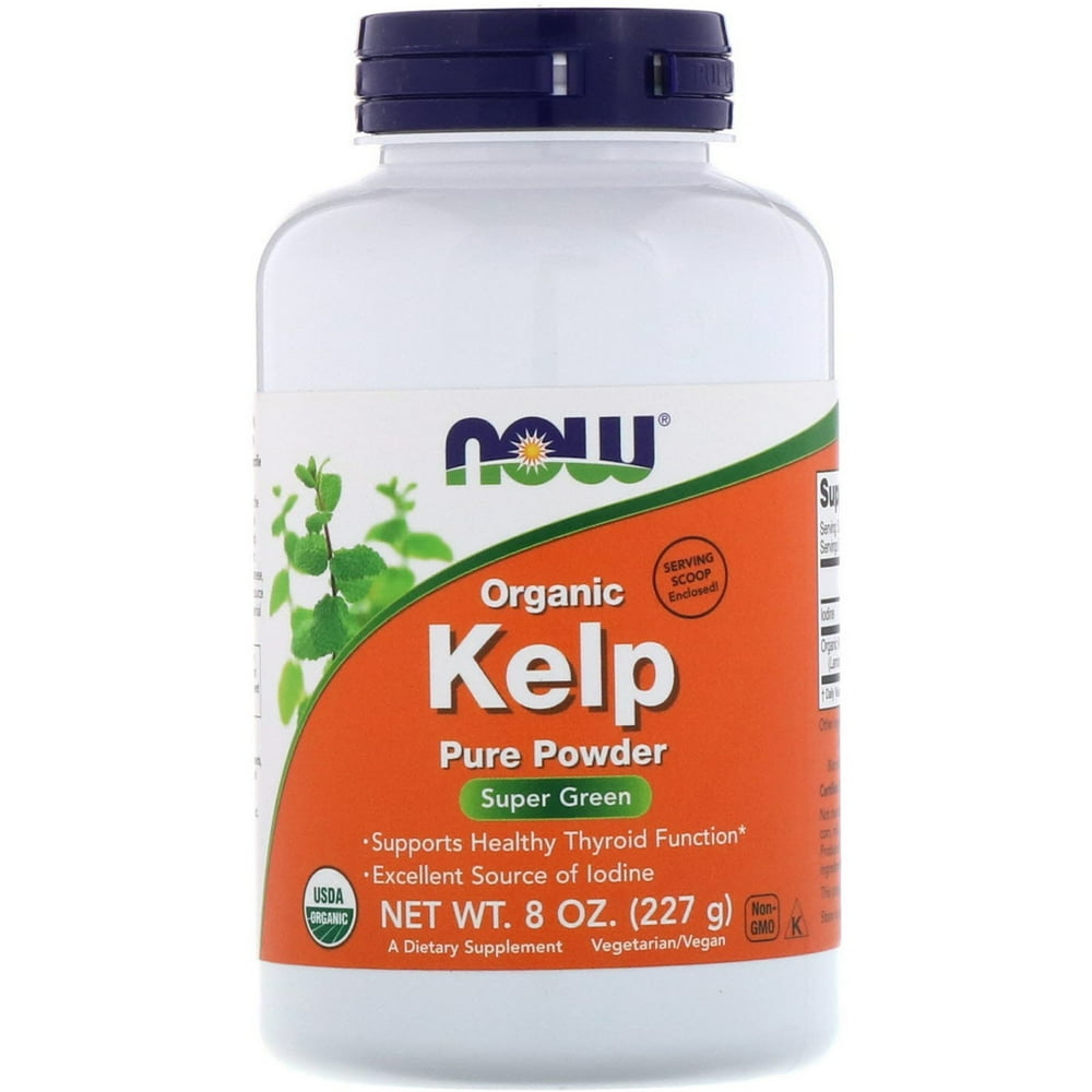 Organic Kelp, Pure Powder, 8 oz (227 g)