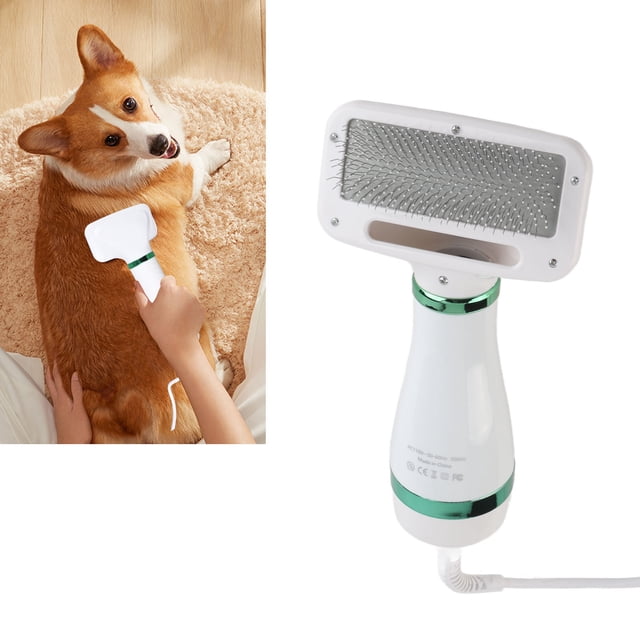 Cepillo Secador De Pelo Para Mascotas, Ligero, Seguro, Velocidad De Aire Ajustable, Enchufe Estadounidense, Secador De Pelo Para Mascotas De 110 V Para Gatos Para Suministros Para