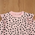 thumbnail image 7 of Douhoow Infant Girl 2Pcs Autumn Clothes Long Sleeve Polka Dot Sweatshirt Pants, 7 of 7