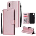thumbnail image 1 of ForNova 3i/Y5 2019 PU Leather Protective Phone Case with 3 Cards Slots Bracket, 1 of 9