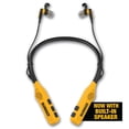 thumbnail image 1 of DEWALT 2-in-1 Neckband Bluetooth Headphones w/Built-in Speakers, Jobsite Wearable Speaker & Around Neck Headphones, Wireless Bluetooth Headset, 60+ Hrs, Hands-Free Music & Calls, Carry Pouch Included, 1 of 5