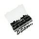 thumbnail image 2 of Scienceny Clips para cables negros de 200 piezas para una instalación más fácil y rápida Abrazaderas para clavos multiusos Abrazaderas para Artesanía, 2 of 6