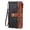B, variant on Long Wallet Stylish Clutch Elegant Solid Color Blocking Wallet