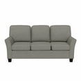 thumbnail image 3 of Hillsdale Furniture Lorena Upholstered Fabric Sofa in Gray Fabric, 3 of 17