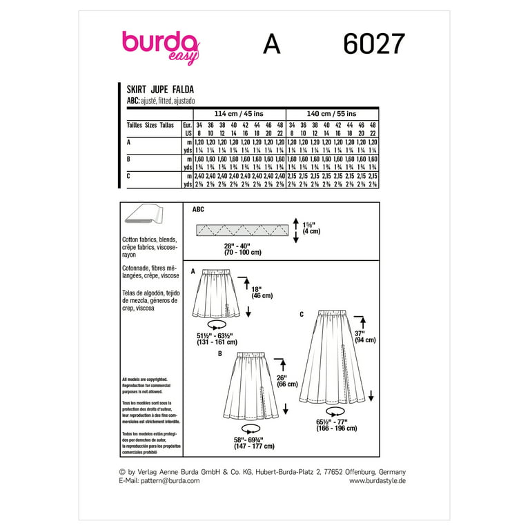  Burda sewing pattern 7492 casual jacket and Hollywood waist  pants - Size 6-18 : Arts, Crafts & Sewing