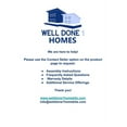 thumbnail image 6 of Well Done 1 Home Kits Small Spaces - Ocean View with Spiral Stairs - Assembled Size 12'W x 8'D x 16'H, 6 of 6