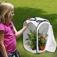 thumbnail image 2 of Foldable Insect Cage Butterfly Habitat Cage Seedling Incubator Transparent black, 2 of 3