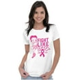 thumbnail image 3 of Breast Cancer Fight Like Betty Boop Women's Plus Size Shirt Brisco Brands 2X, 3 of 5