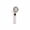 White, variant on Tunhigl Portable Handheld Fan, USB Rechargeable Mini Fan with LED Digital Display, 5-Speed Low-Noise Personal Fan for Home, Office, Outdoor