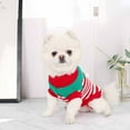 thumbnail image 5 of Zawou Black Knitted Christmas Dog Sweater Outfit with Reindeer Design and Festive Accessories for Small to Medium Dogs, Cozy Holiday Parties, and Seasonal Photos, 5 of 6