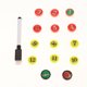 thumbnail image 3 of Tablero de Entrenador Deportivo, Tablero de Estrategia de Entrenamiento de Baloncesto de Fútbol, ​​portapapeles de Entrenamiento de Portátil Mul DYNWAVEMX Junta de entrenadores deportivos, 3 of 7
