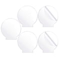 thumbnail image 3 of Round Led Light Bases 5Pcs Simple Style Acrylic Transparent Night Light Accessory for Home, 3 of 8