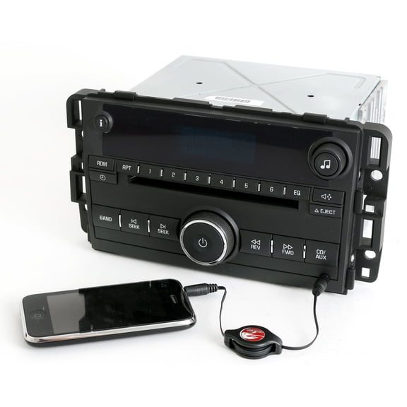 Restored Chevy Monte Carlo Impala 06-08 AMFM CD Aux mp3 Input Radio U1C 15951757 Unlocked (Refurbished)