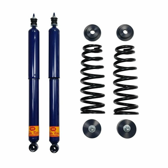 Strutmasters Rear Air Suspension Conversion Kit for 1997-1999 Ford F-250 Light Duty Pickup Truck (FZ1RB)