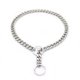 thumbnail image 1 of Collar para Perro Collar de estrangulamiento para Perros de Acero Collar de Entrenamiento para Perros Ajustable Fuerte para Mascotas (3,0 mm * 45 cm), 1 of 4
