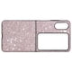 thumbnail image 3 of Funda plegable para teléfono, ABS, protectora, brillante, anticaídas, para Find N2 Flip, color rosa, 3 of 15